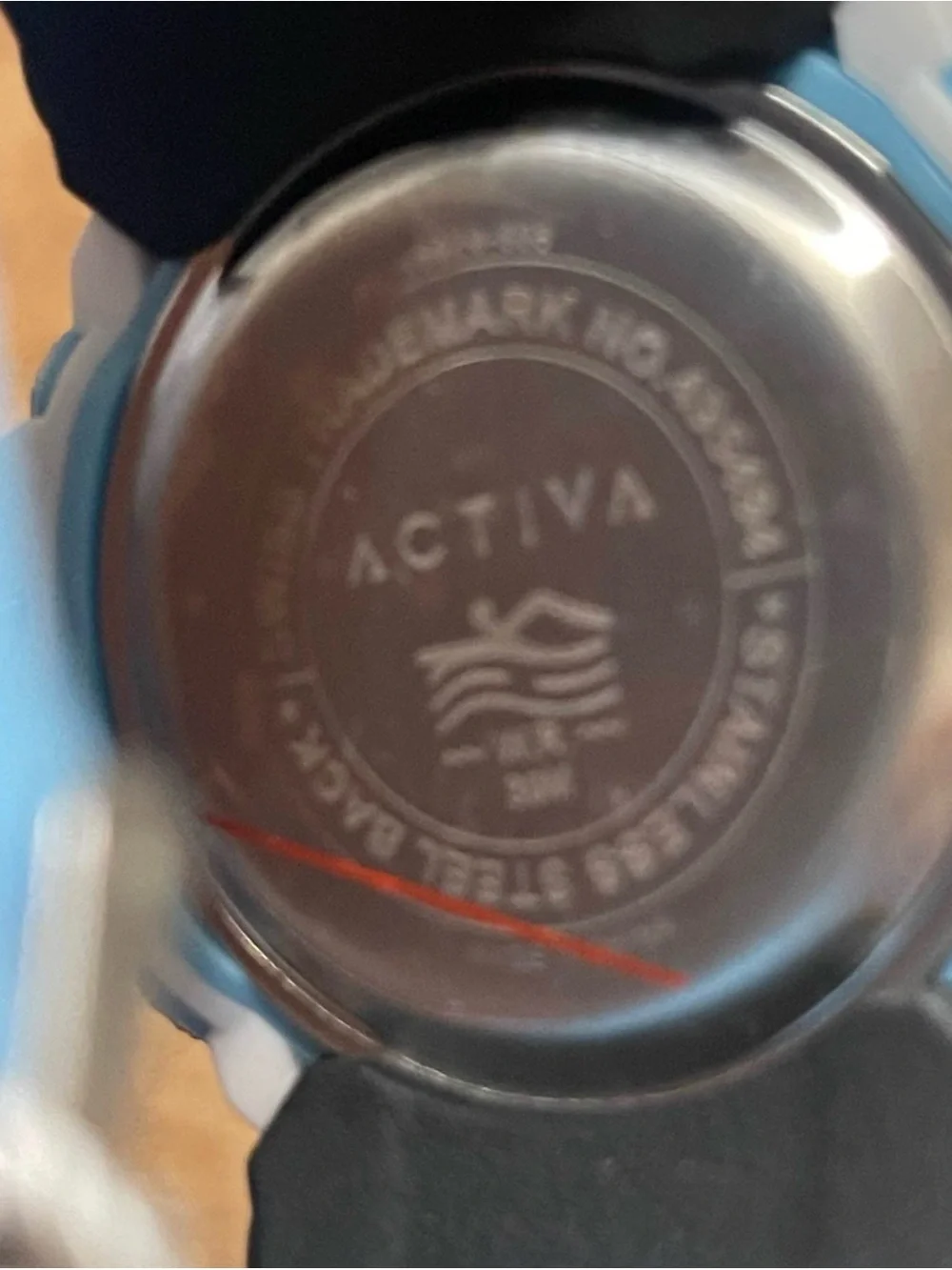 Activa X Invicta Digital Men's Watch - 56mm. Light Blue